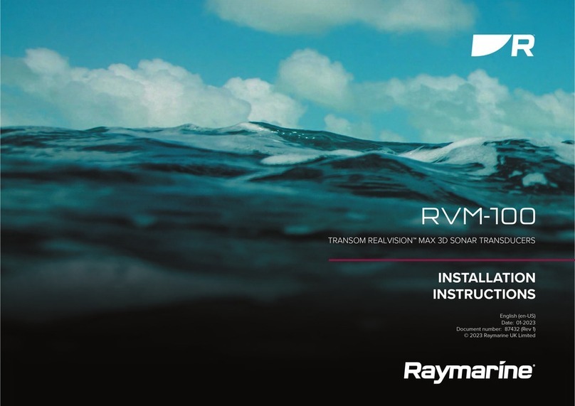 Raymarine RVM-100 installation instructions