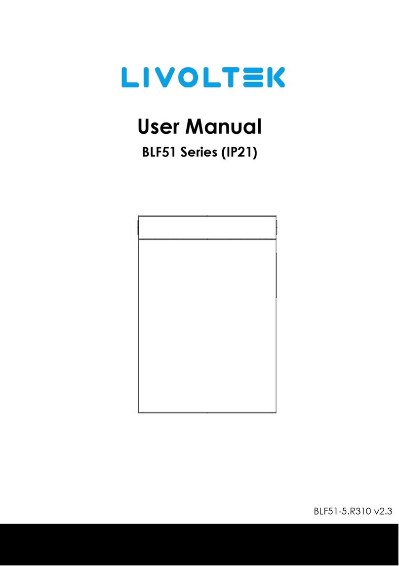 LIVOLTEK BLF51 Series User manual