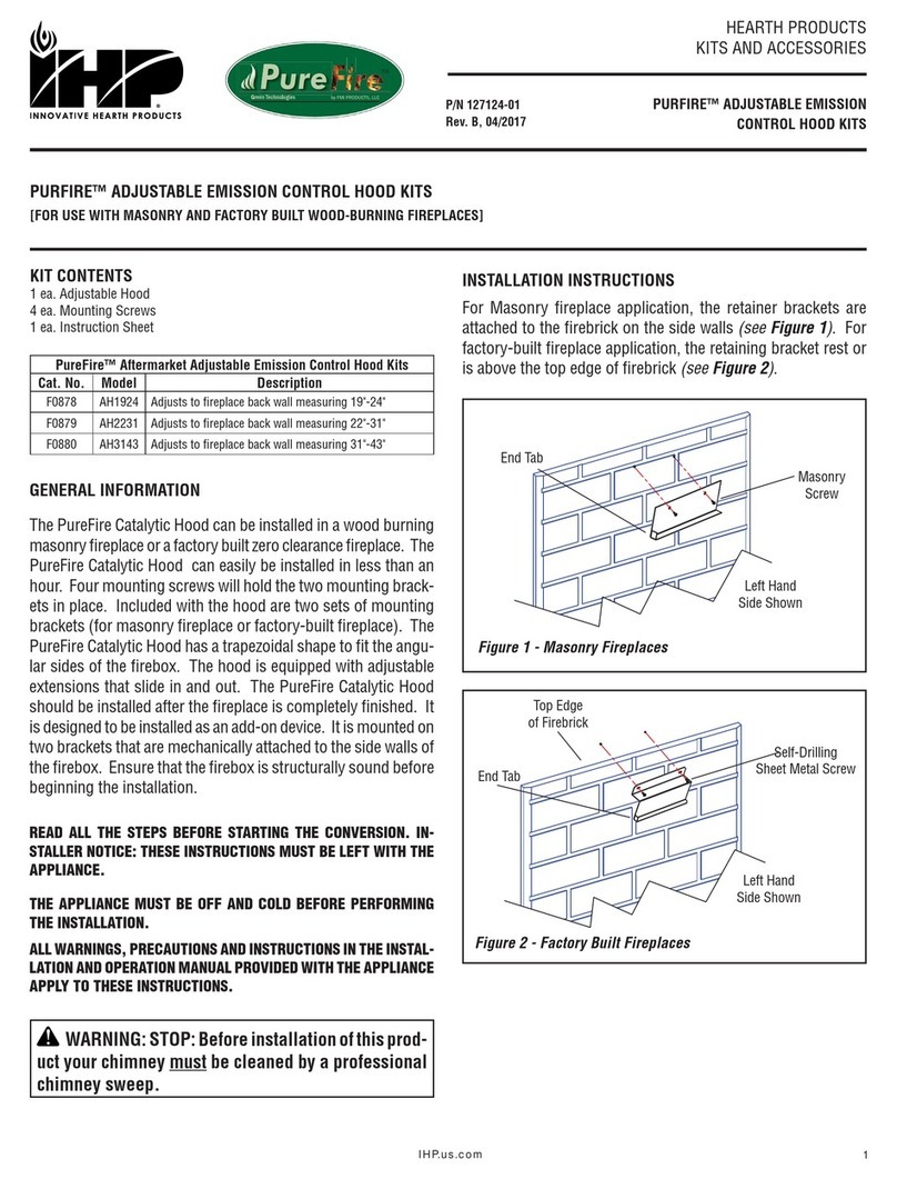 IHP PURFIRE AH1924 User manual