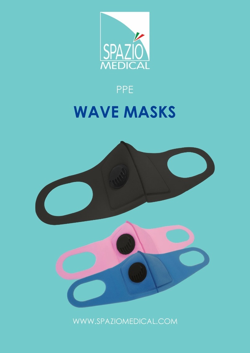 SPAZIO MEDICAL PPE WAVE MASK manual