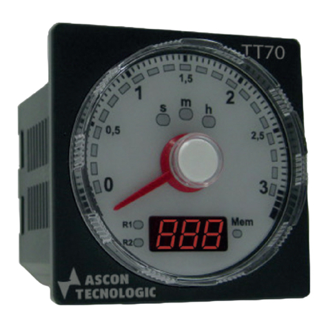 ascon TT70 user manual