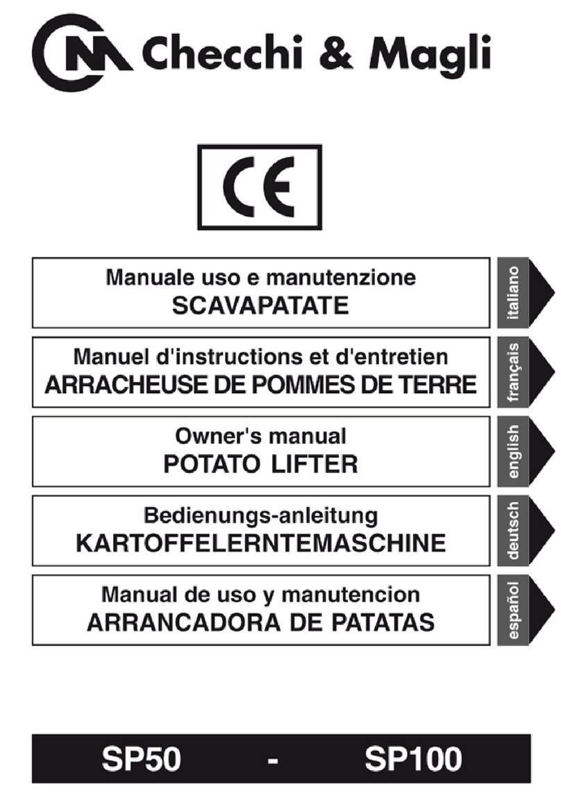 Checchi & Magli SP50 owner's manual