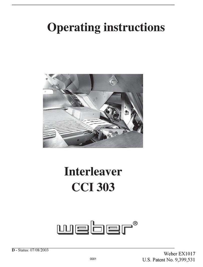 Weber CCI 303 User manual Weber CCI 303 User manual