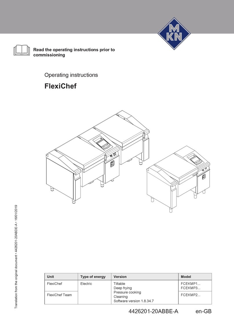 MKN FlexiChef operating instructions MKN FlexiChef operating instructions