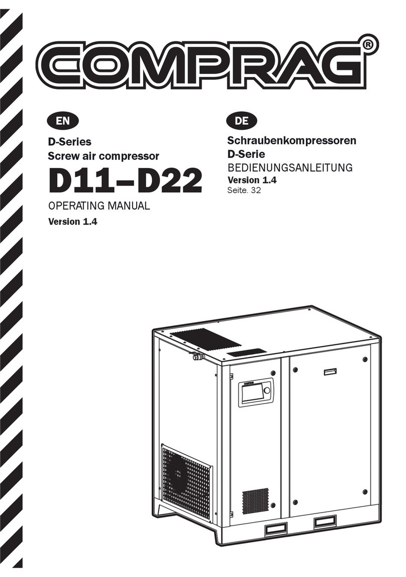 Comprag D Series operating manual