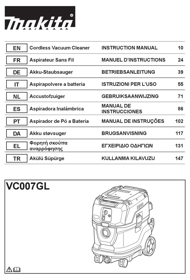 Makita VC007GL User manual Makita VC007GL User manual
