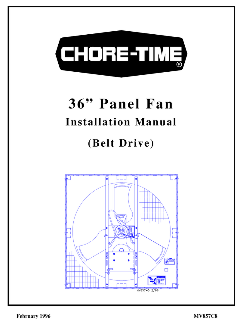 Chore-Time 27150LM User manual
