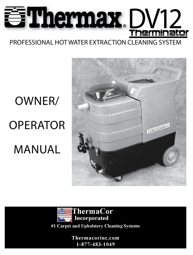 ThermaCor Thermax Therminator DV12 Owner's/operator's manual