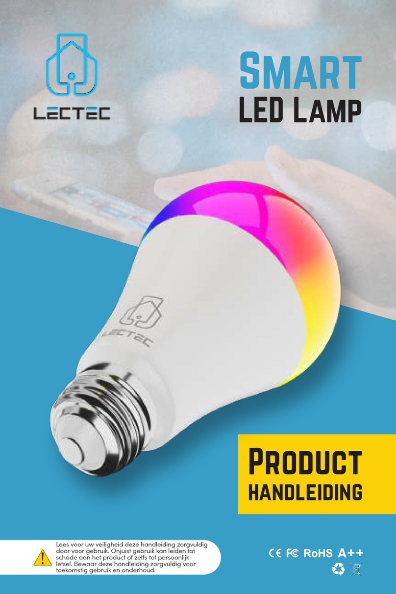 LECTEC Smart LED Bulp manual LECTEC Smart LED Bulp manual