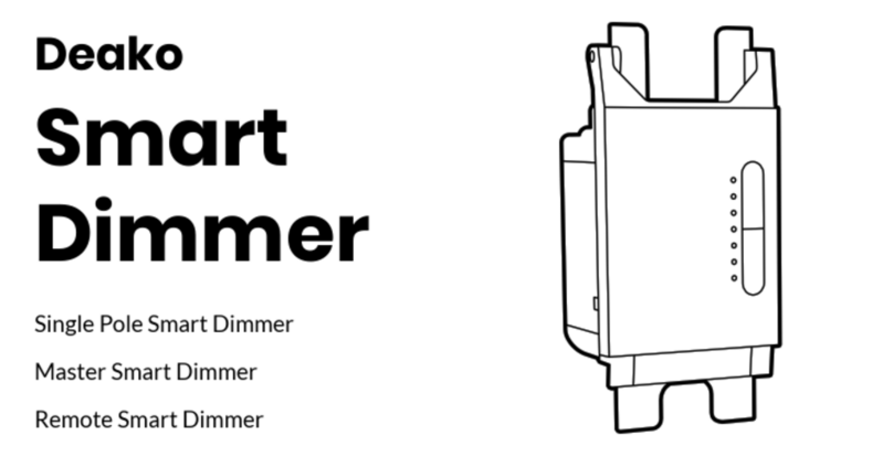 Deako Smart Dimmer manual