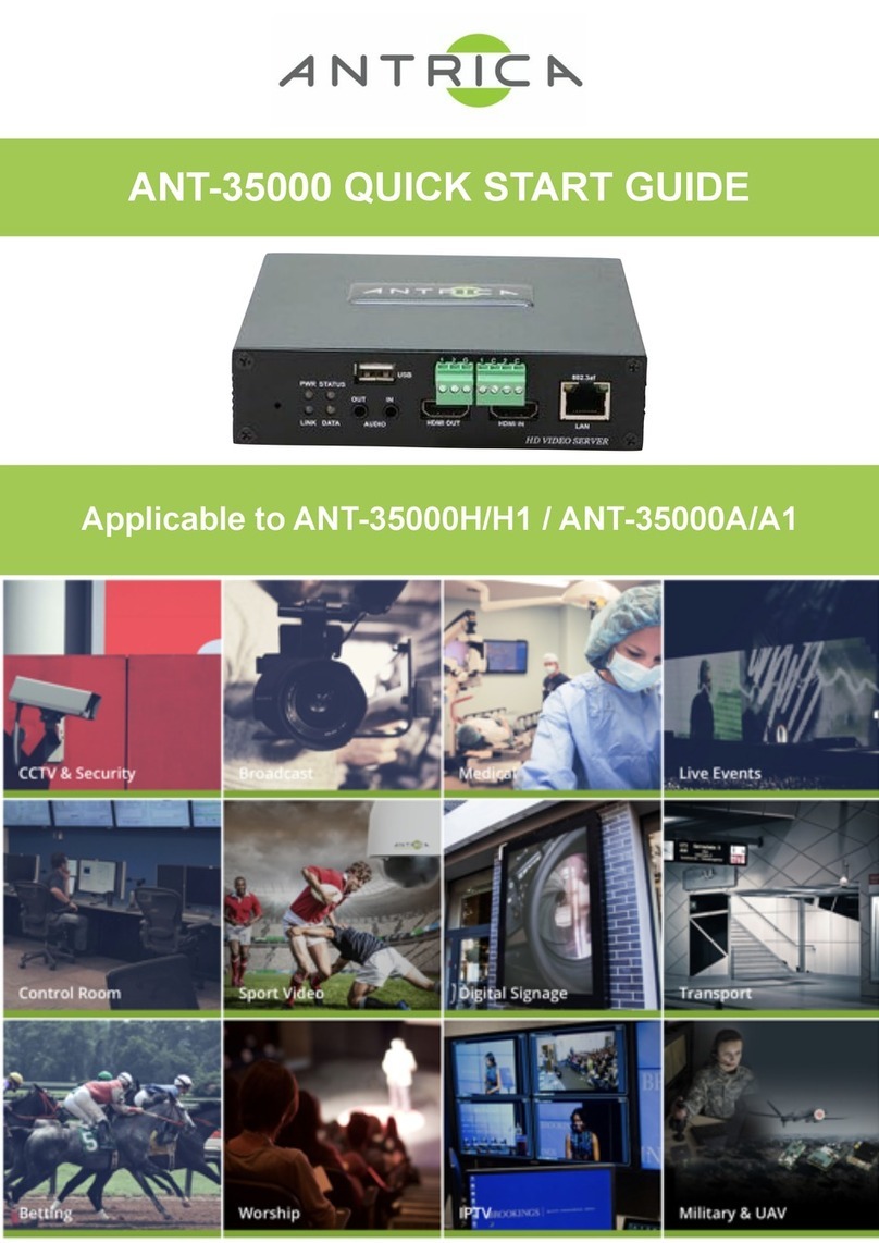 Antrica ANT-35000 User manual