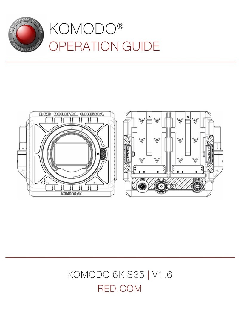 RED KOMODO 6K S35 Operation guide