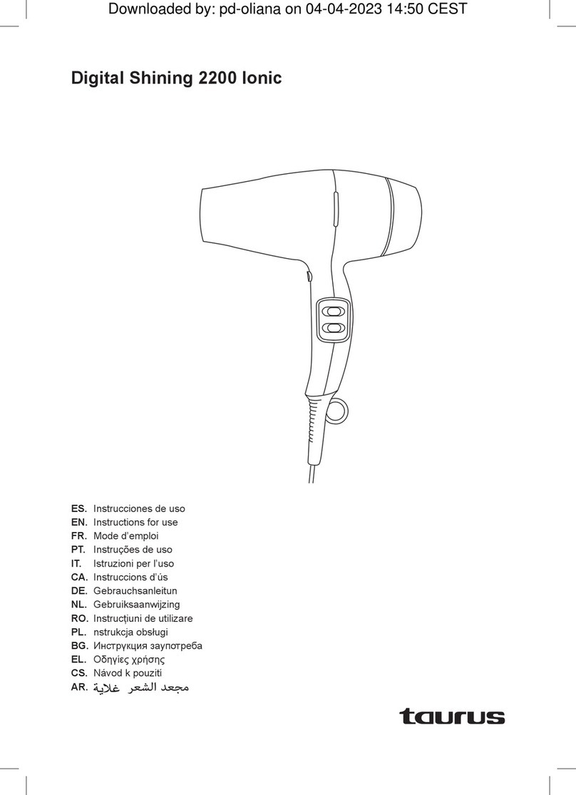 Taurus Auris ionic 2200 User manual