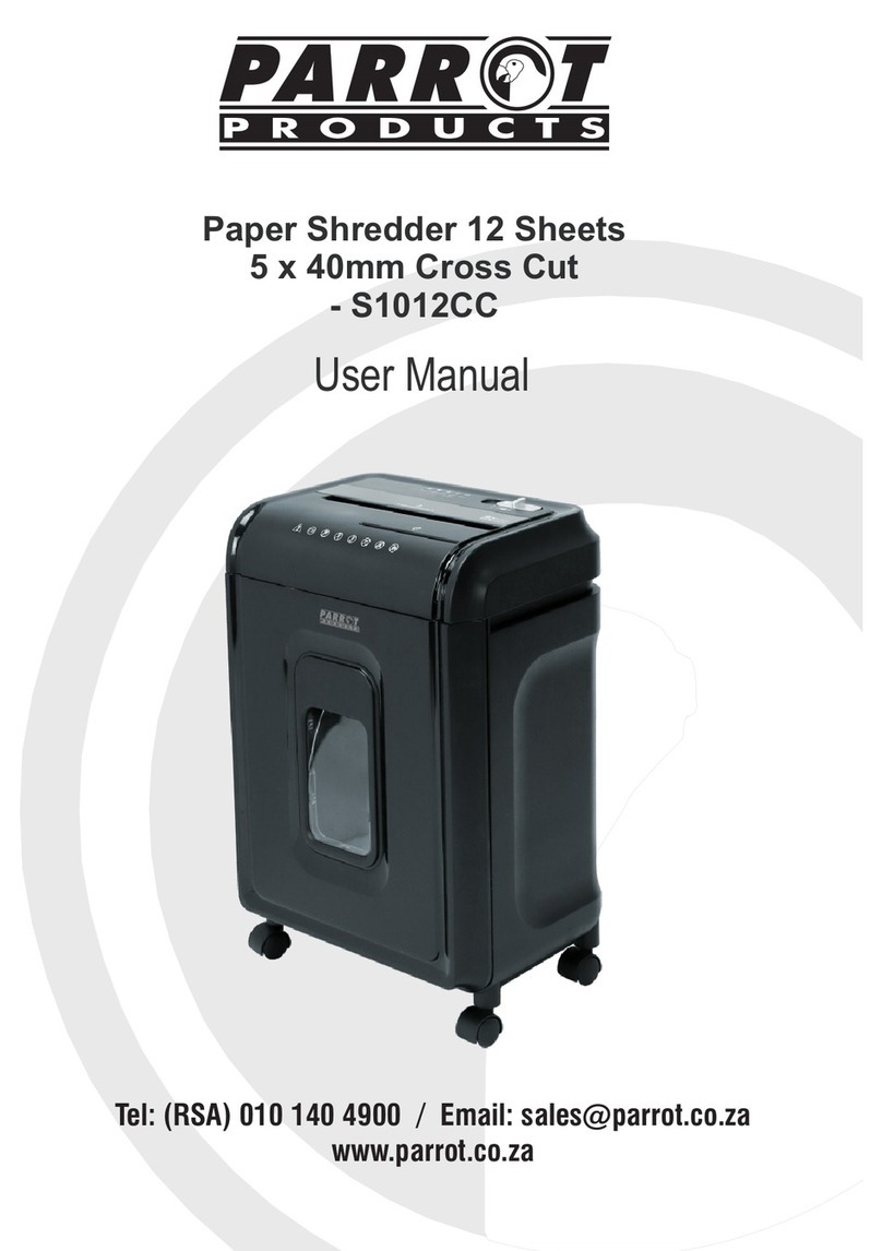 Parrot Products S1012CC user manual