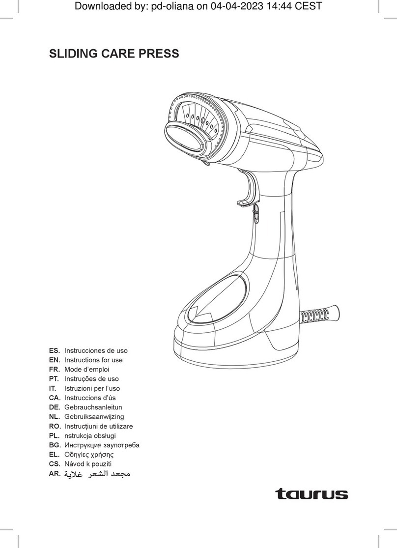 Taurus SLIDING CARE PRESS User manual