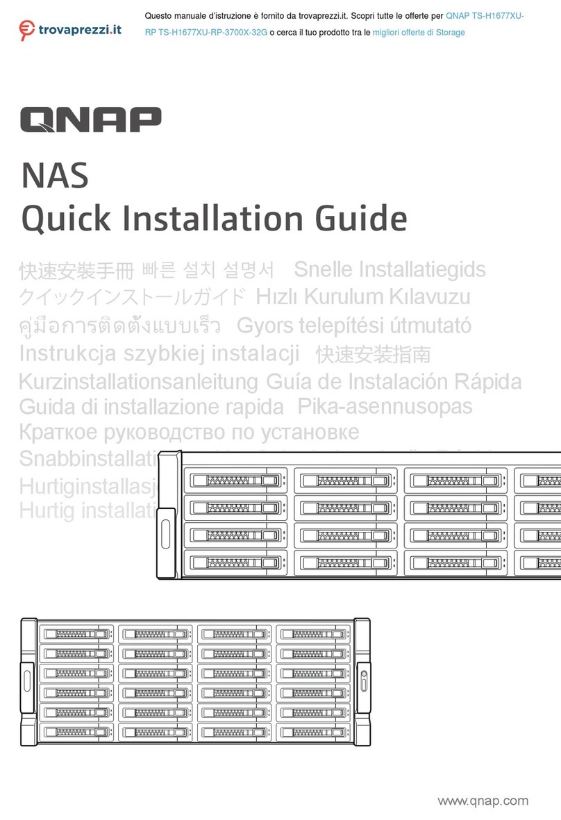 QNAP TS-h1677XU-RP User manual