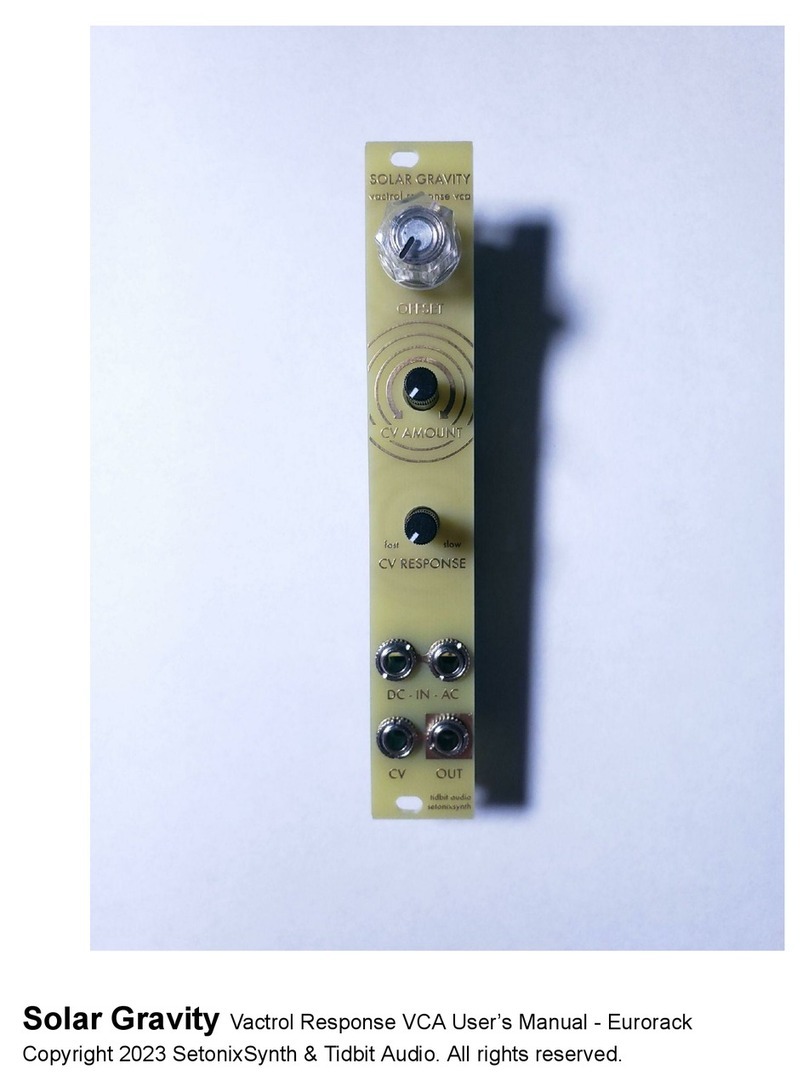 SetonixSynth Solar Gravity User manual
