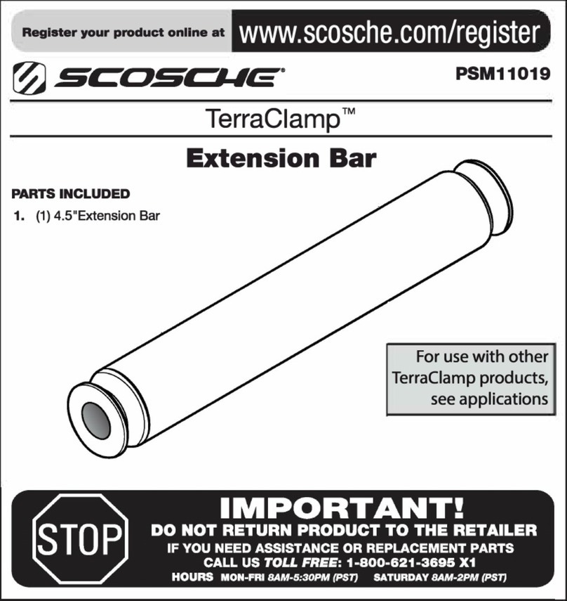 Scosche TerraClamp PSM11019 quick start guide
