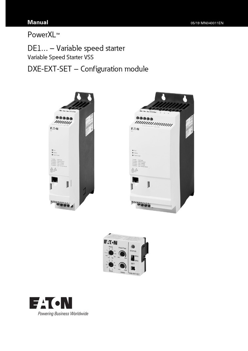 Eaton PowerXL DE1 series manual