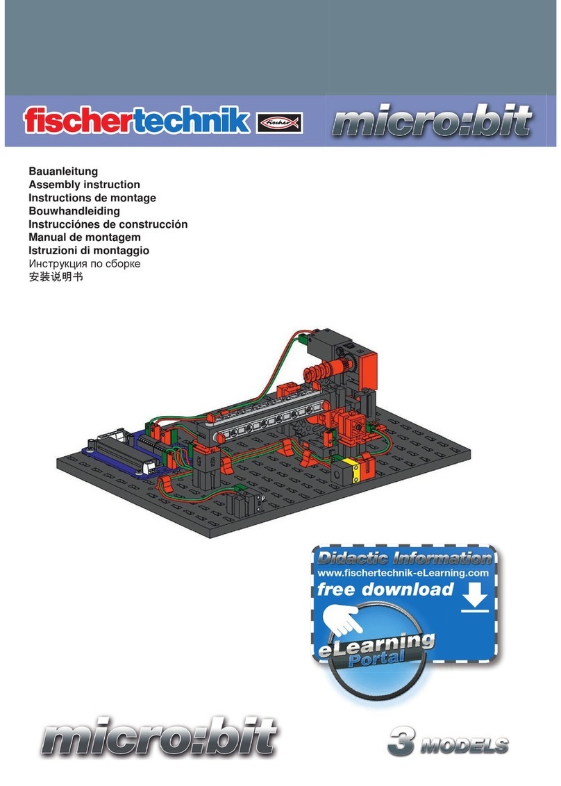 fischertechnik micro:bit 548884 Assembly instruction fischertechnik micro:bit 548884 Assembly instruction