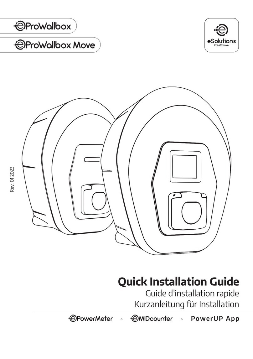 Free2Move eSolutions eProWallbox User manual