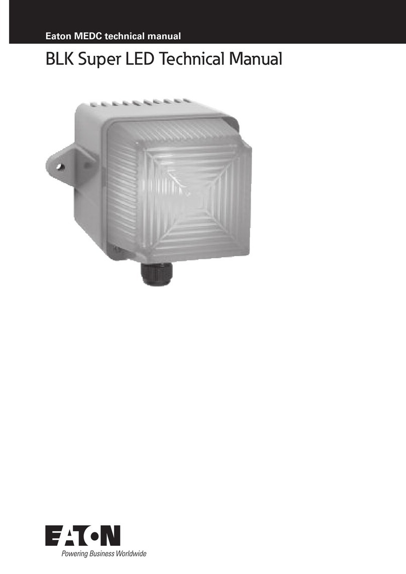 Eaton BLK Super LED User manual