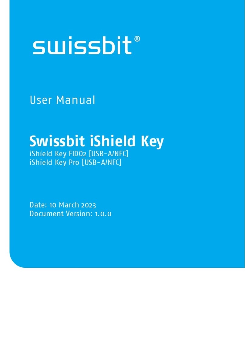 Swissbit iShield FIDO2 user manual