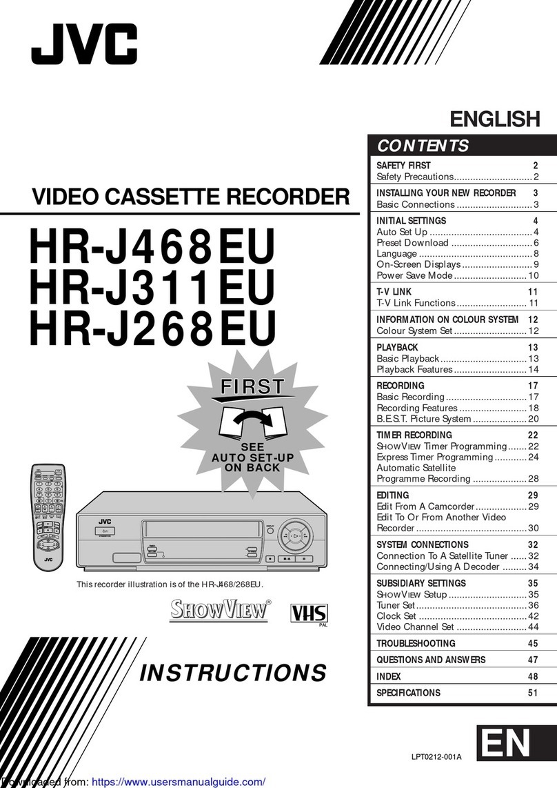 JVC HR-J468EU User manual JVC HR-J468EU User manual