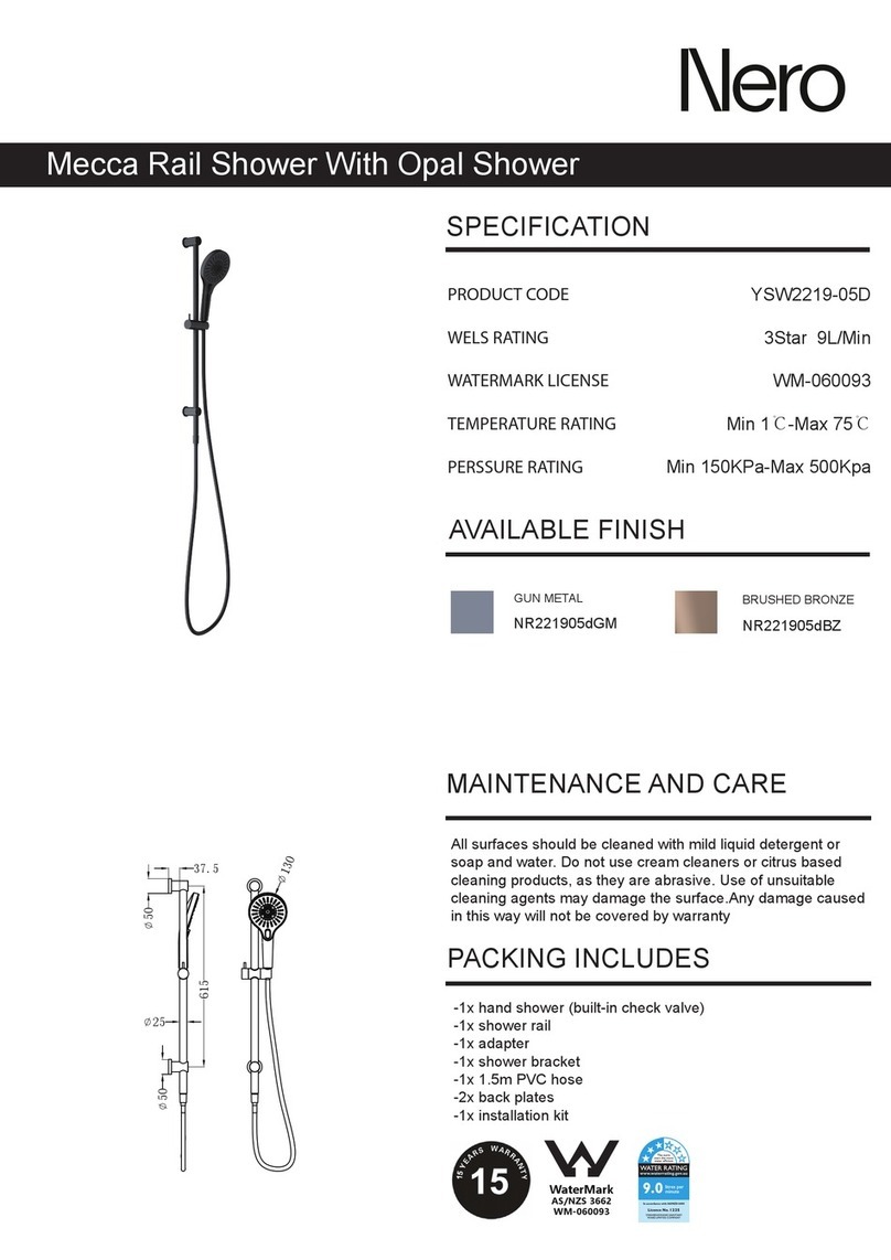 Nero MECCA YSW2219-05D manual