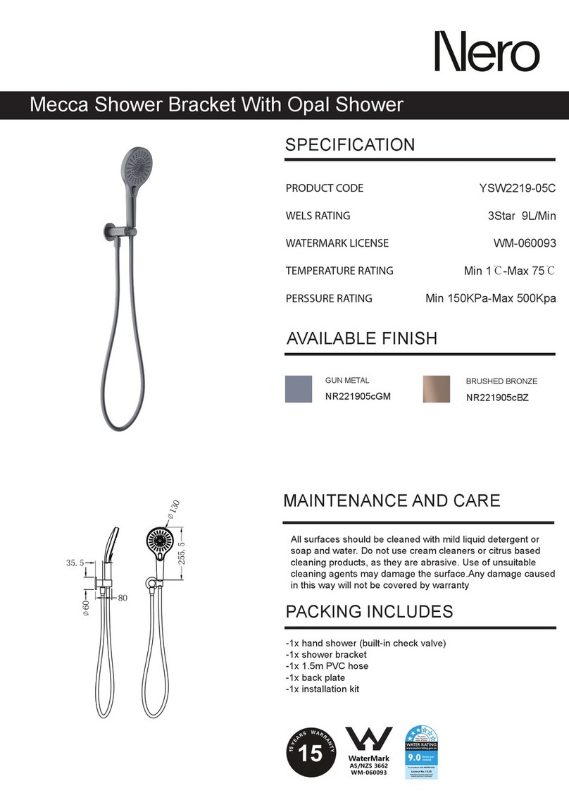 Nero MECCA YSW2219-05C manual