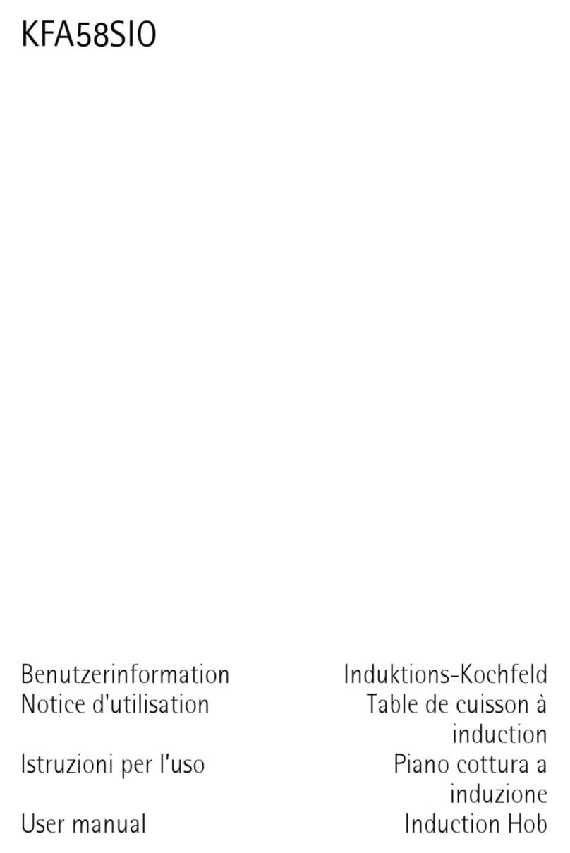 AEG KFA58SIO User manual