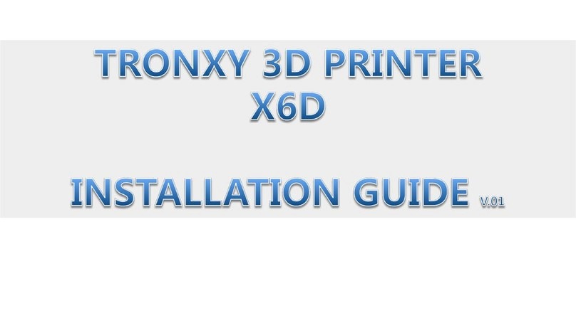 TRONXY X6D installation guide
