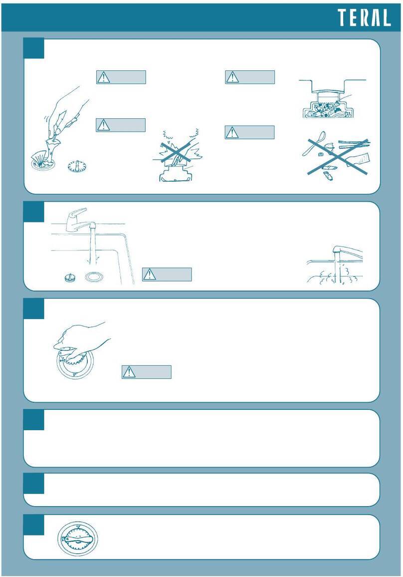 Teral DSP-250SBF User manual