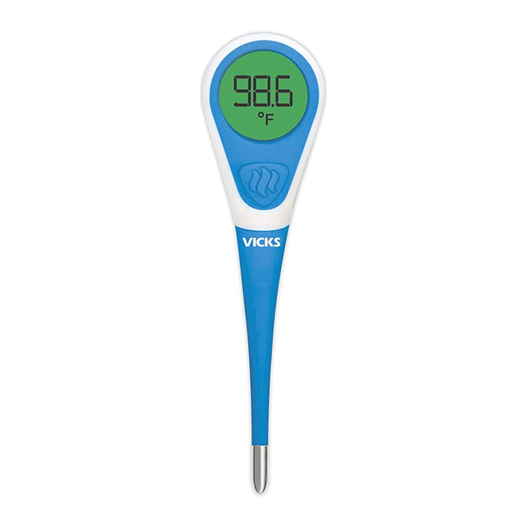 Vicks SpeedRead ComfortFlex V-911F-EE user manual
