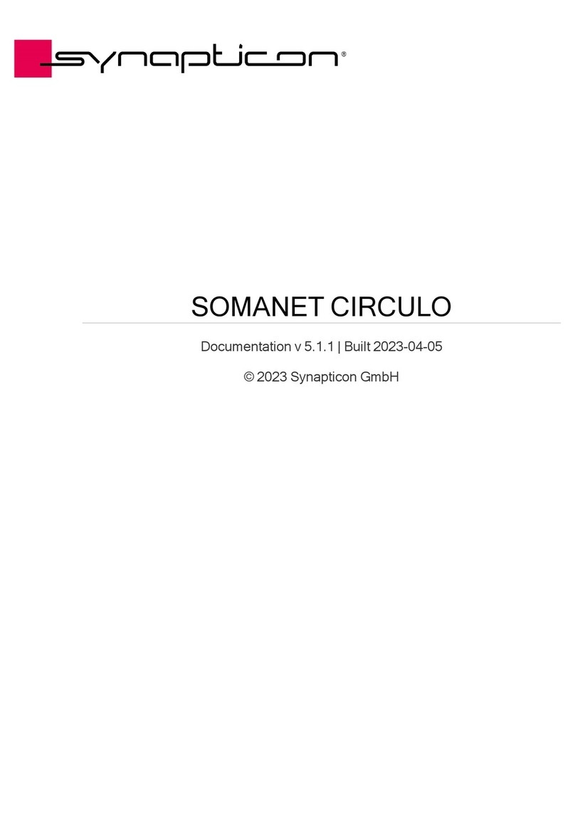 SYNAPTICON SOMANET Circulo 7 manual
