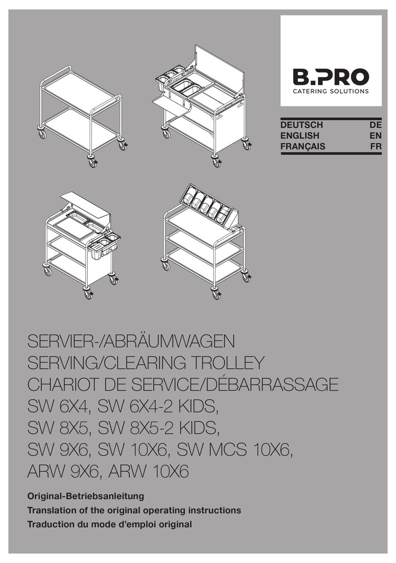 B.Pro SW 6X4 Translation of the original operating instructions B.Pro SW 6X4 Translation of the original operating instructions