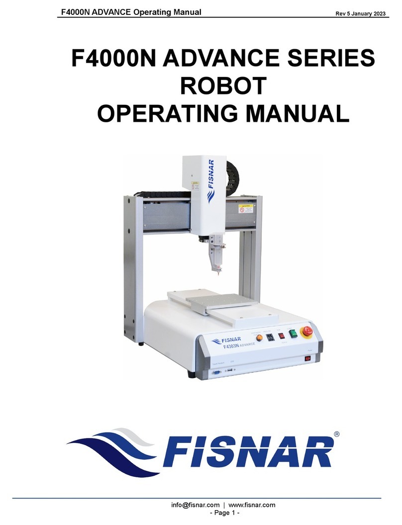FISNAR F4000N ADVANCE Series operating manual