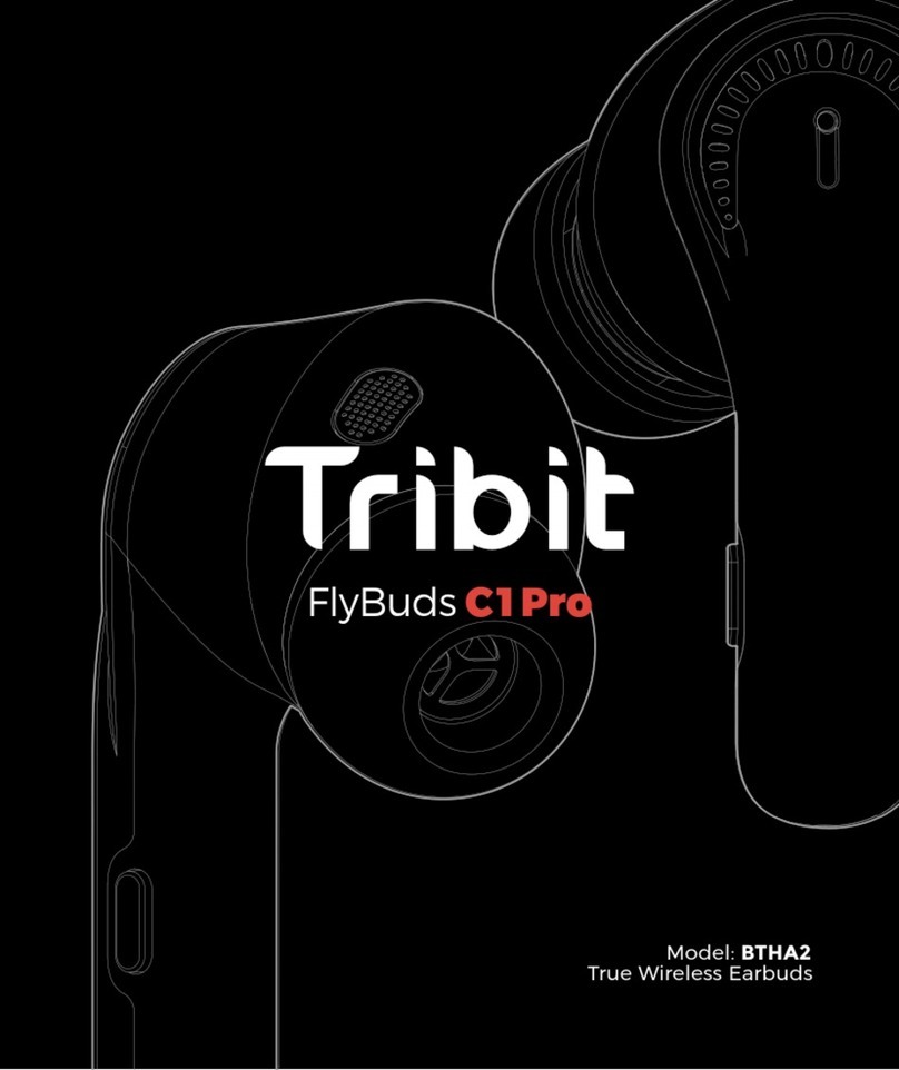 Tribit FlyBuds C1 Pro manual