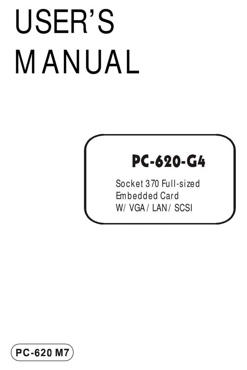 Embedded Computer PC-620-G4 user manual
