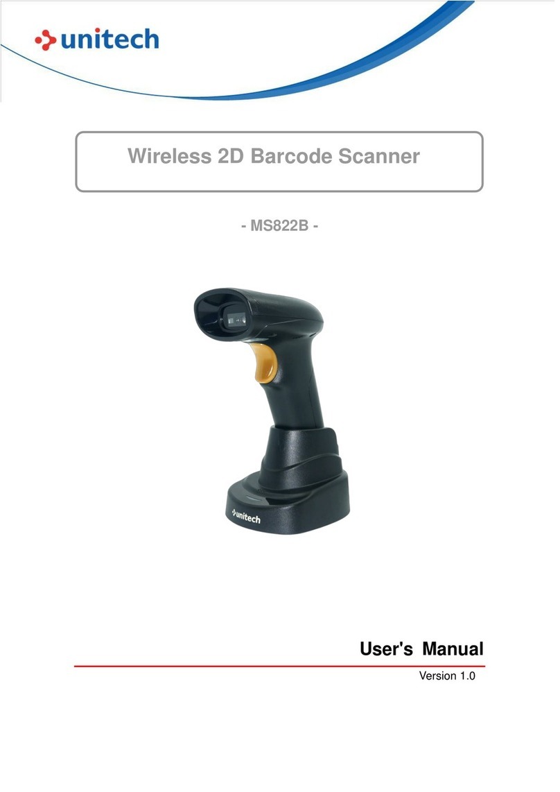 Unitech MS822B user manual