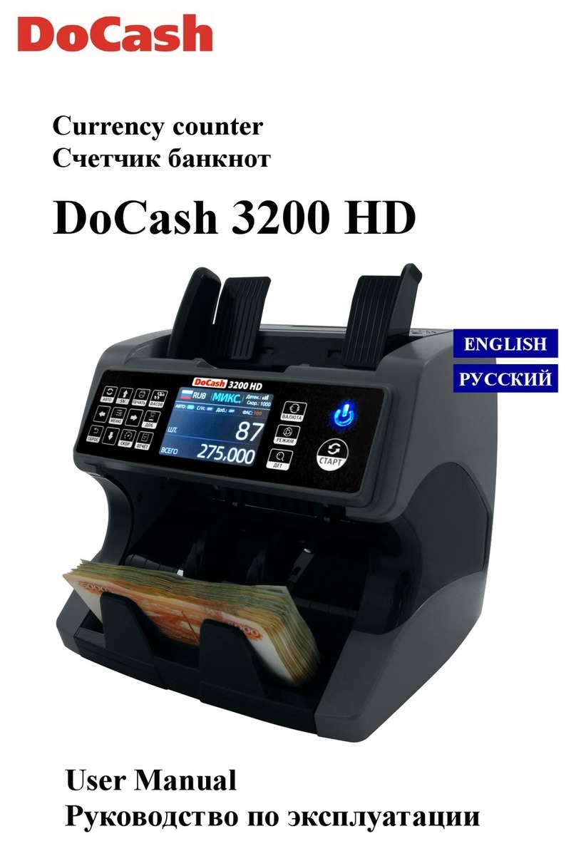 DoCash 3200 HD User manual