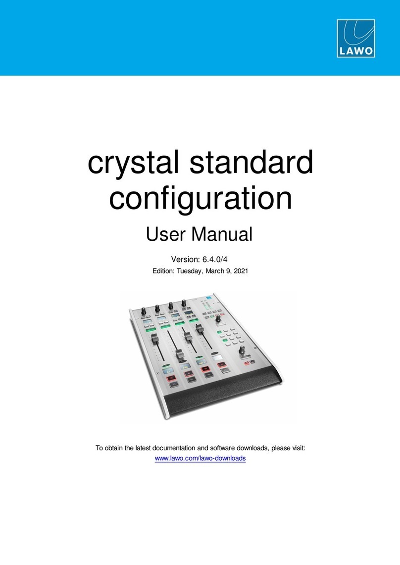 LAWO Crystal standard configuration user manual