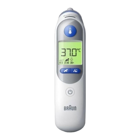 Braun ThermoScan 7+ owner's manual