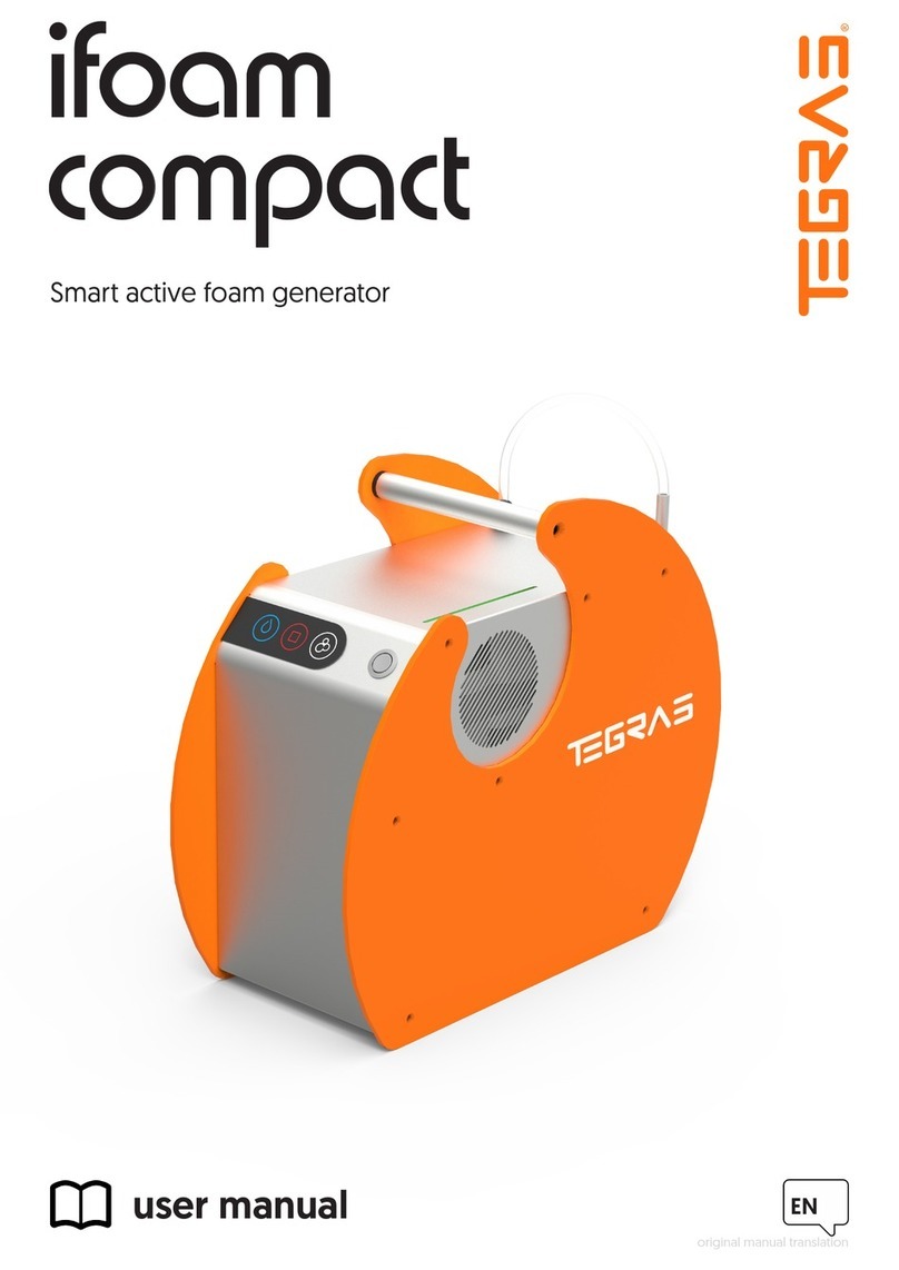 TEINNOVA TEGRAS ifoam compact User manual