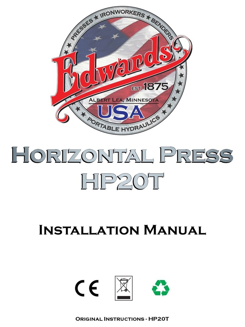 Edwards HP20T User manual