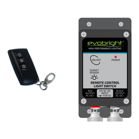 Evolution evobright RC1-SS instructions