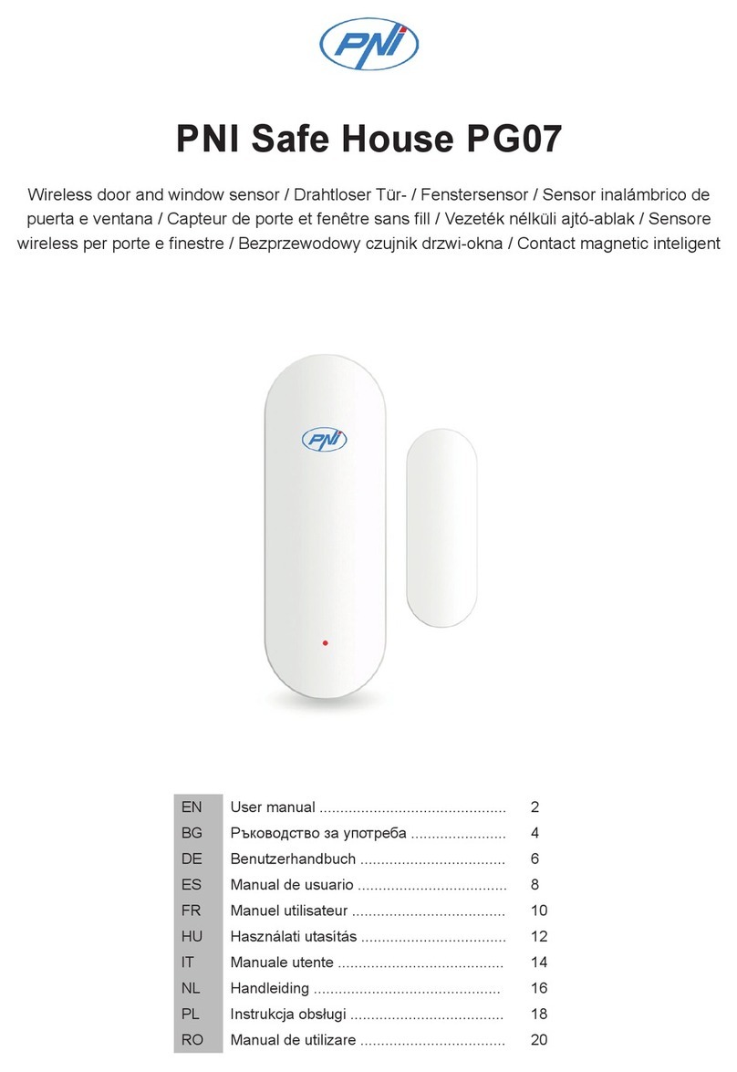 PNI SAFE HOUSE PG07 user manual