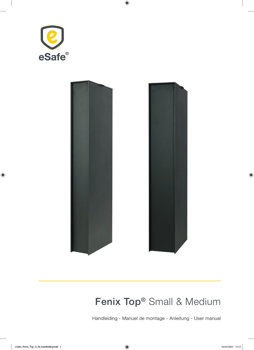 eSafe Fenix Top Small User manual