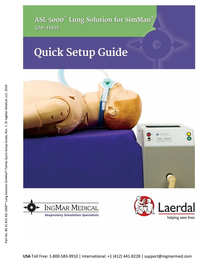 laerdal ASL 5000 Lung Solution for SimMan Quick setup guide laerdal ASL 5000 Lung Solution for SimMan Quick setup guide