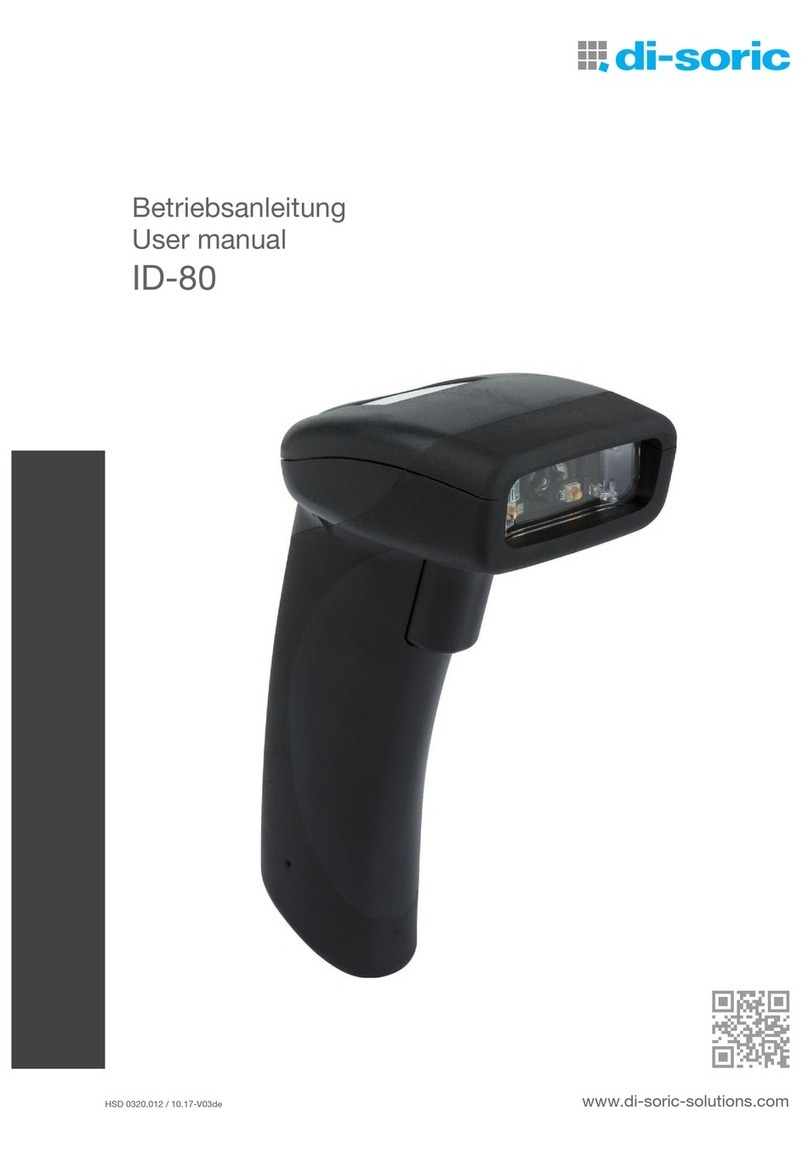 Di-soric ID-80 User manual